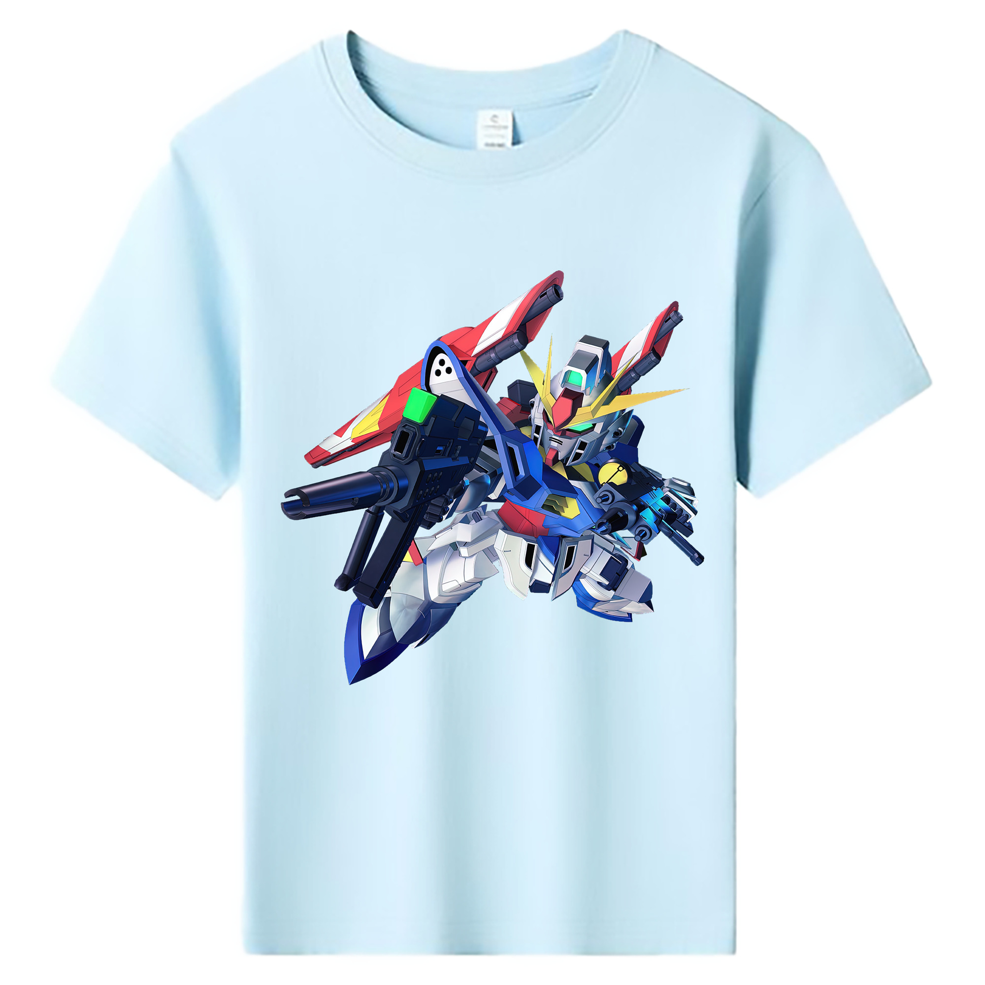 （画像用） 機動戦士ガンダム Mobile Suit Gundam 綿100％キッズTシャツ（フロントプリント）